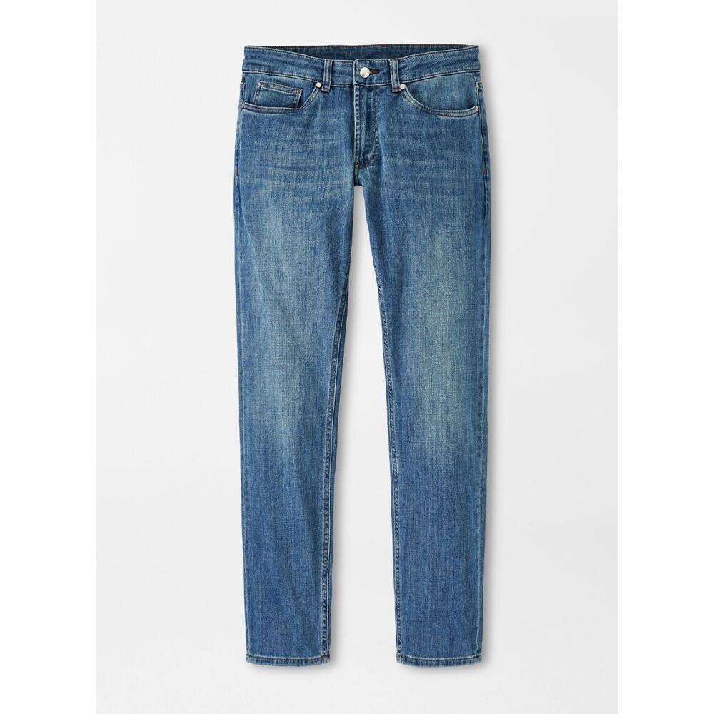 Peter Millar Jeans Pilot Mill Classic Fit Medium Wash Men's Size 30x34